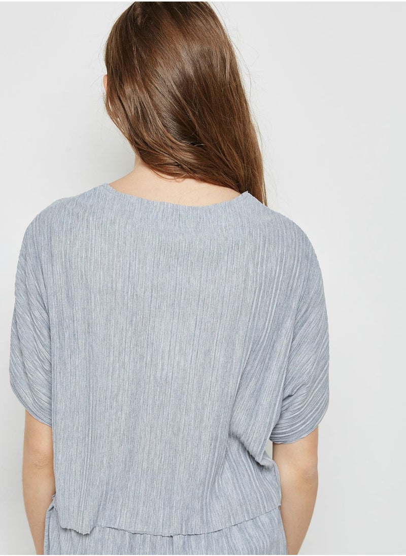 Native Youth Pleated Top  - Image 2