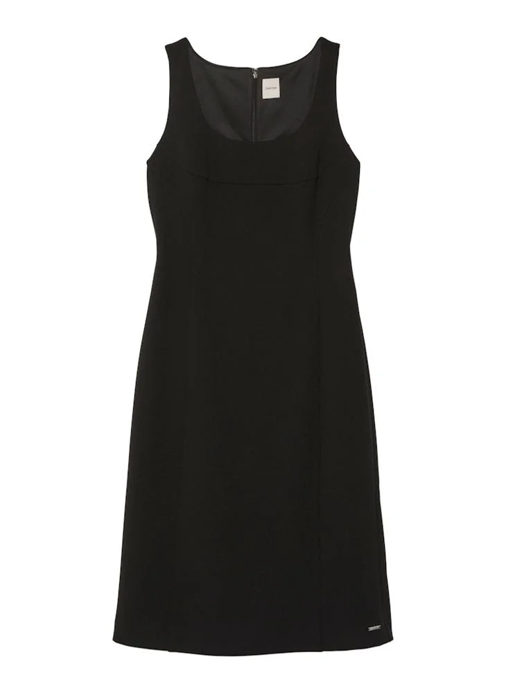 CALVIN KLEIN  Casual Scuba Crepe Sl Scoop Nk for Women | Best Price UAE