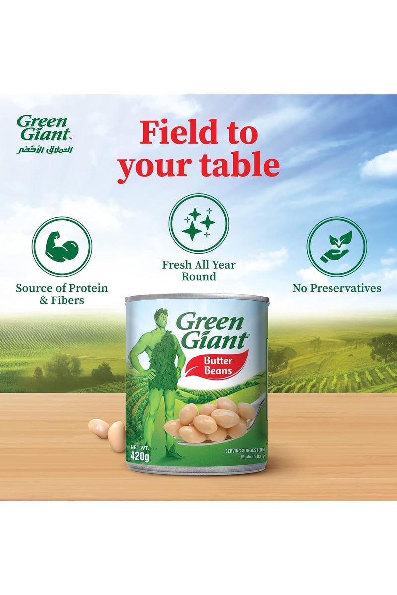 Green Giant Canned Butter Beans 420g - Image 4