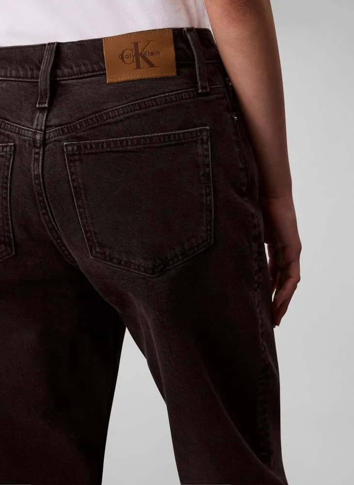 Calvin Klein Jeans  Casual Mom Fit Jeans for Women | Best Price UAE