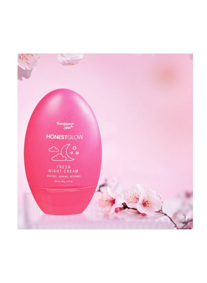 Transformed Skin Honest Glow Fresh Night Cream - Image 1