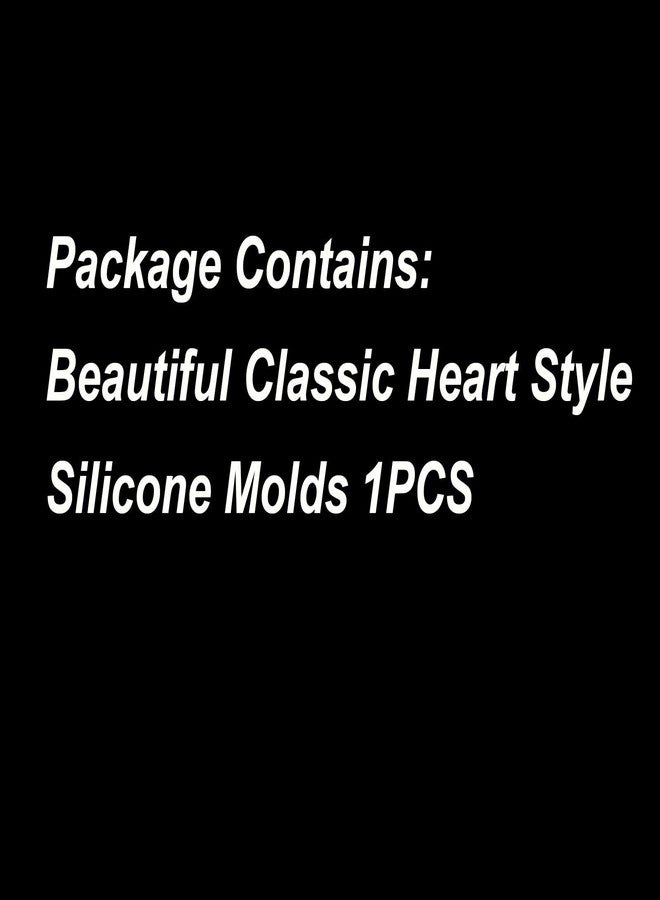 Fuehbur 【300+ Design Optional】 Beautiful Heart Shape Freshie Mold, Silicone Epoxy Resin Molds for Car Freshies, Aroma Beads, Soap Candle Pendant Mould-Oven Safe - Image 2