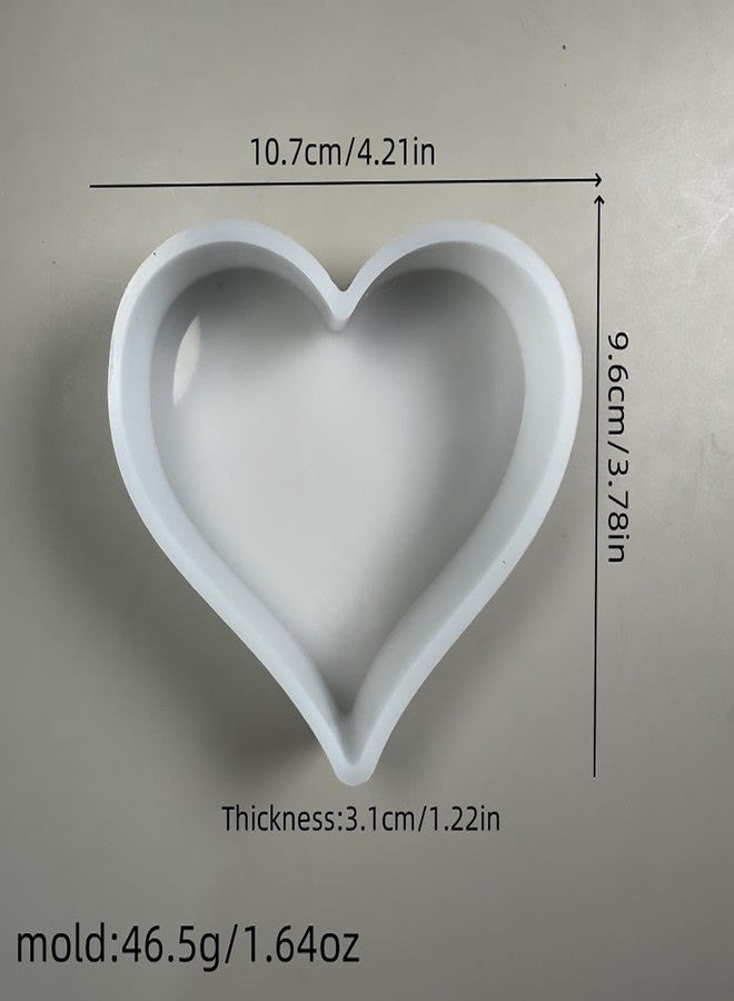 Fuehbur 【300+ Design Optional】 Beautiful Heart Shape Freshie Mold, Silicone Epoxy Resin Molds for Car Freshies, Aroma Beads, Soap Candle Pendant Mould-Oven Safe - Image 3