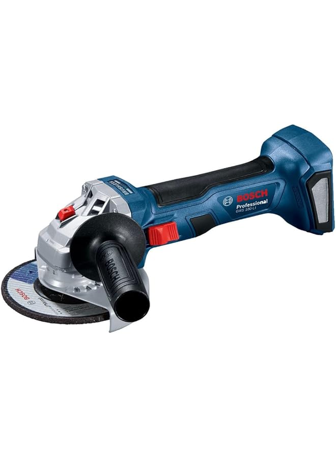 بوش ماكينة صنفرة زاوية لاسلكية GWS 180 Li 0 601 9H9 022 * البطارية والشاحن غير متضمنين * - Image 1