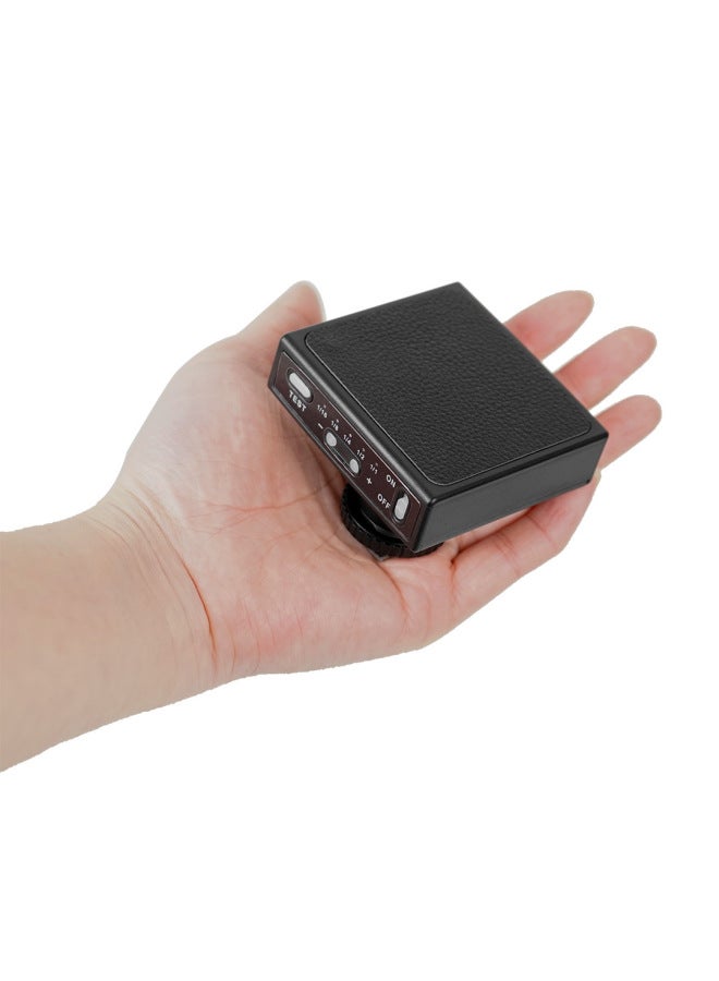 Top Flash SLR Camera Universal SLR External Hot Shoe Portable Photography Flash Mini Micro Single Flash-Color:Black  - Image 4