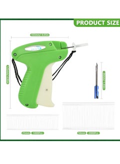 Generic Clothes Garment Tagging Gun Set Standard Retail Price Tag Attacher Gun 6 Needles 5000pcs 2.5cm and 5000 5cm Barbs Fasteners for Store Warehouse Consignment Yard Sale  - Image 5