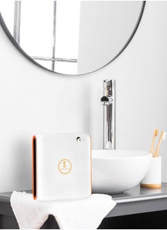 Scenta Flora Scent Lav - Sleek Black Aroma Diffuser, App-Controlled, Battery or Cable Operated (White))  - Image 3
