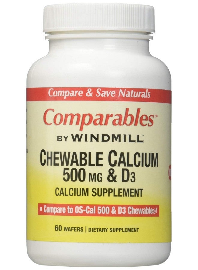 WINDMILL Calcium 500MG TABS CHEW WMILL Size: 60