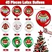 Suilung 45 Pcs Christmas Balloons Ugly Sweater Balloon 12 Inch Red Green White Latex Balloons for Ugly Sweater Themed Party Christmas Party Decorations - Image 4