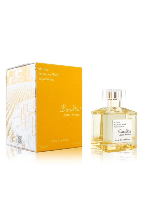 Fragrance World Maison Barakkat Aqua Aevum for Unisex - 3.4 oz EDP Spray
