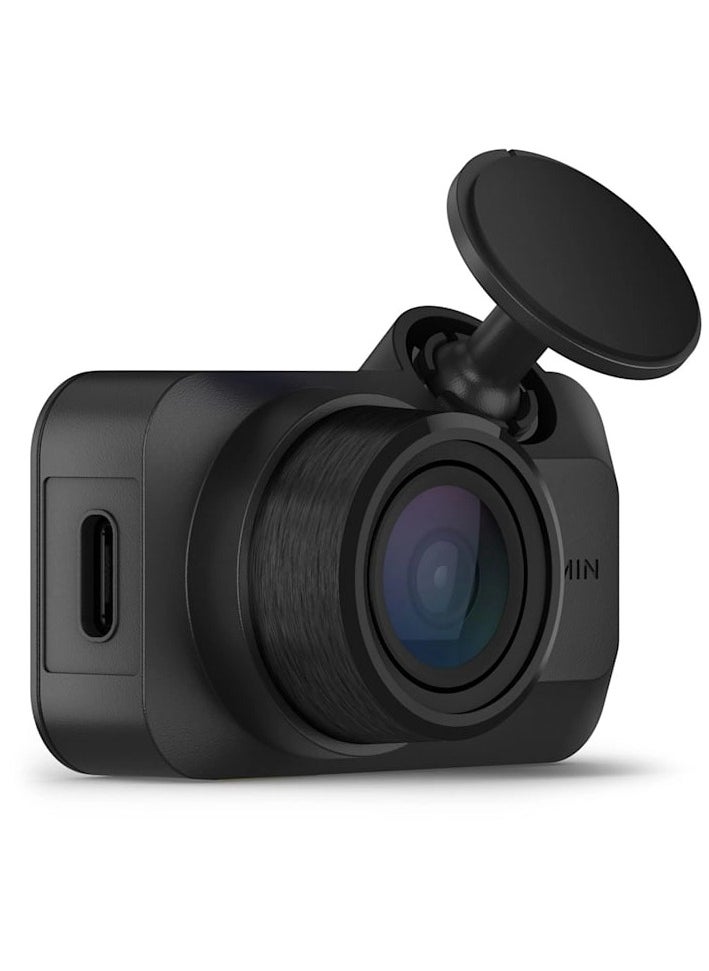 GARMIN - Dash Cam Mini 3 Ultracompact 1080p Dash Cam with a 140-degree Field of View and built-in Clarity Polariser - Image 1