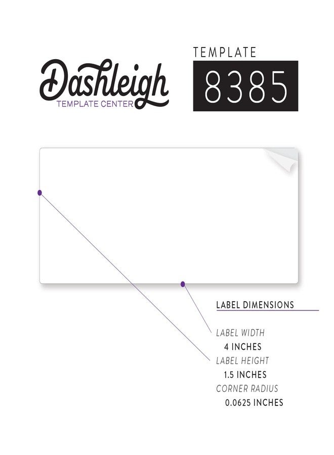 Dashleigh 120 Printable Small Bottle Labels for 2 oz. and 4 oz. Bottles, 4 x 1.5 inches - Image 3