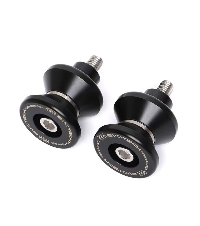 2x أذرع CNC M8 لرفع الدراجة النارية (Swingarm Spools) لحامل Paddock Stand Bobbins لـ Kawasaki Z900 Z650 Z400 - Image 2