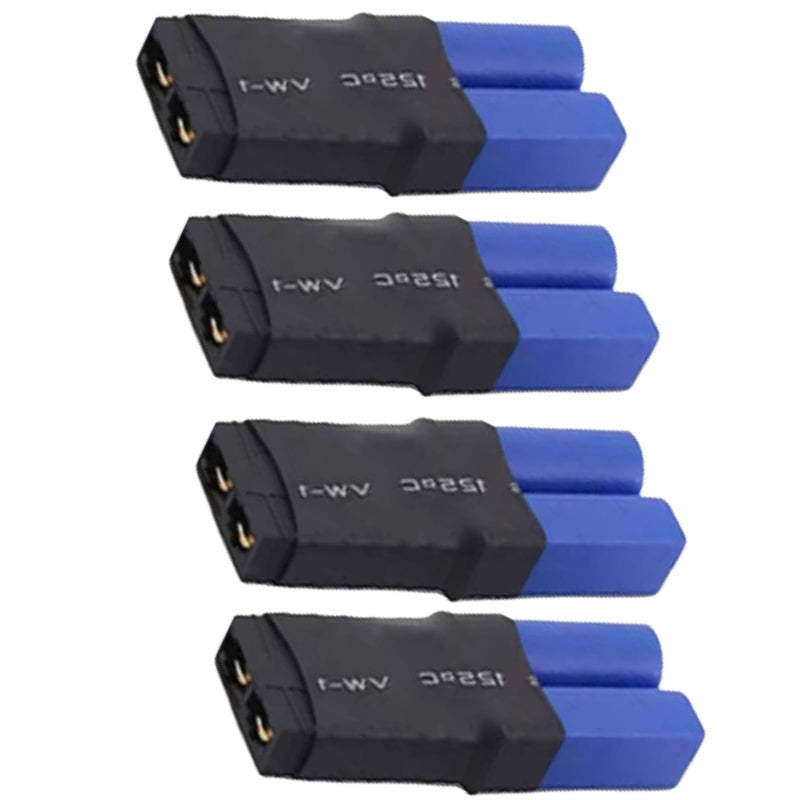 AFDHGS 4pcs EC5 to Traxxas ESC/Charger Adapters for Zee Batteries - Image 1