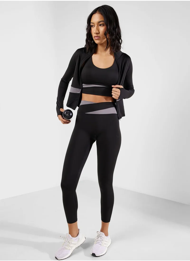 FRWD 3 Pc Sports Bra, Jacket & Leggings Set