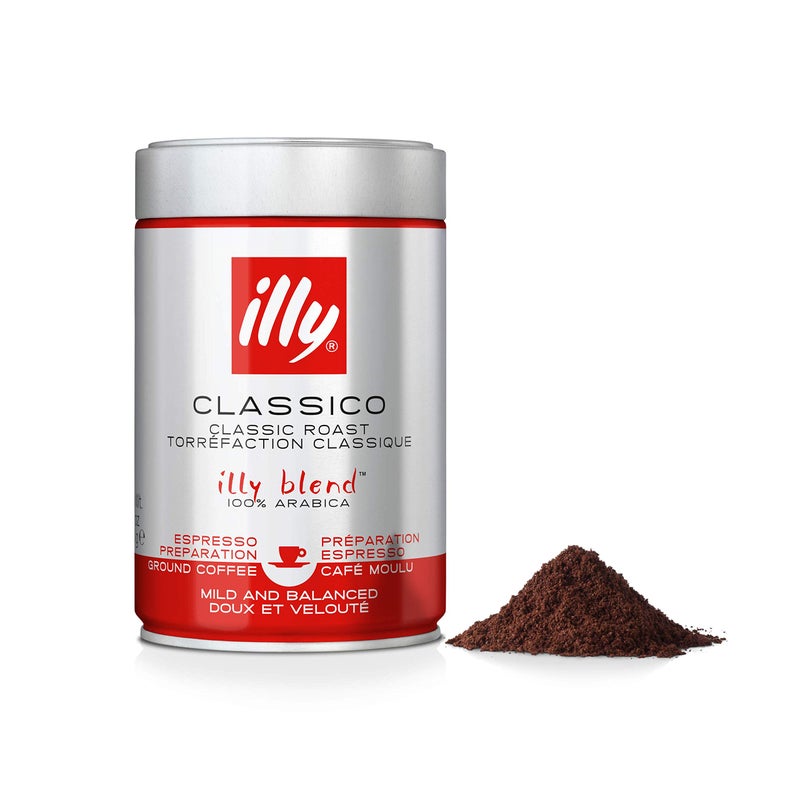 ILLY EAN 8003753900438 Medium Roast Fine Grind Ground Coffee