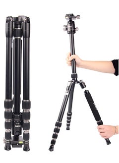 Jmary Techlife KT225+NB36-5 Feet Height Aluminium Alloy Professional Tripod and Monopod for All DSLR Cameras - Black - pzsku/ZAA6372FCA5BC4BB4BF29Z/45/_/1716707400/338b2d77-0710-4cbb-ab7f-52b6263d8e7c