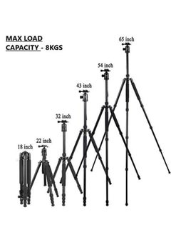 Jmary Techlife KT225+NB36-5 Feet Height Aluminium Alloy Professional Tripod and Monopod for All DSLR Cameras - Black - pzsku/ZAA6372FCA5BC4BB4BF29Z/45/_/1716707406/a50c8ea7-3a09-41c7-8f26-27ec0b6ce8d2