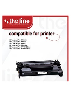 The Line The line 26A CF226A Toner Cartridge Compatible with HP Laserjet M402n M402dn M426 M402d M402dw MFP M426fdw M426fdn M402 M426dw Black  - Image 3