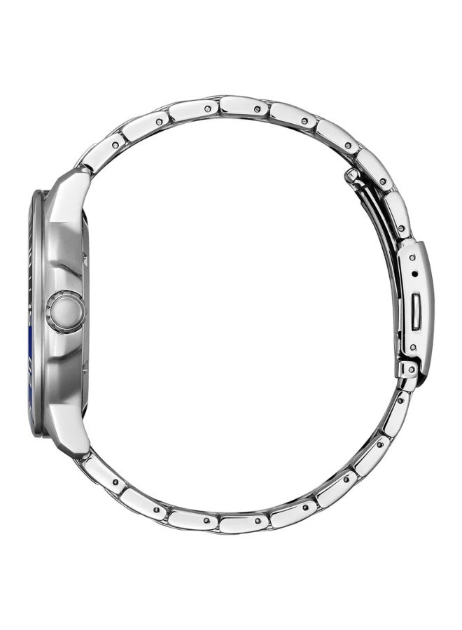 سيتيزن ساعة يد رجالية من سيتيزن، تناظرية، دائرية الشكل، مصنوعة من الفولاذ المقاوم للصدأ، موديل AW1525-81L - Image 2