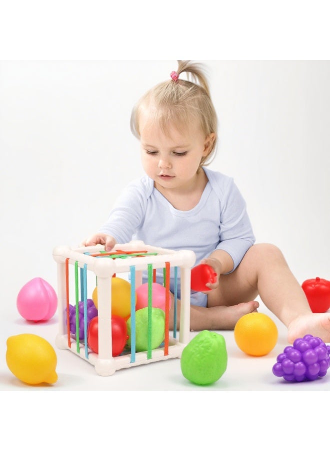 KSYN KO-KO ألعاب أطفال لعمر 9 أشهر، تعليم مبكر للأطفال 6+ أشهر، ألعاب تركيز للأطفال الرضع 0-12 شهر، لعبة التصنيف الحسي لعمر 8 أشهر - Image 1