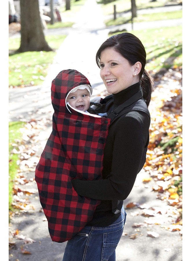 Jolly Jumper Snuggle Cover - Red/Black Plaid - Image 1