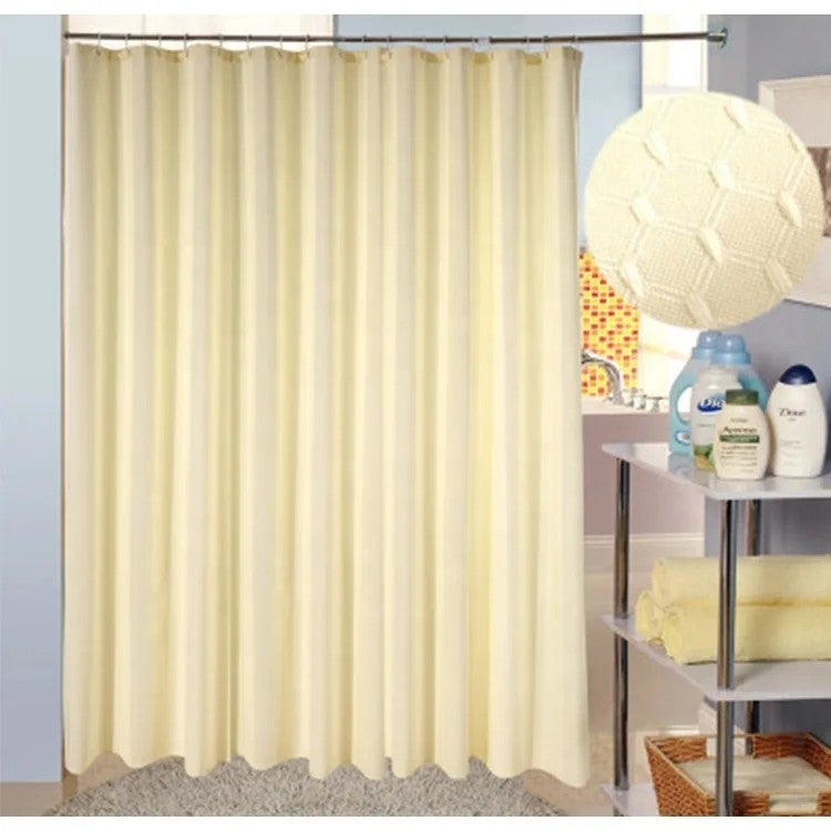 Bluejw ized Designed Print Fashionable Waterproof Shower Curtain Set for Bathroom - Image 2