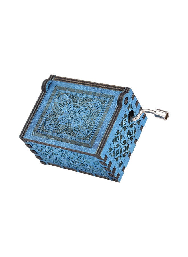 NIBEMINENT Wooden Theme Song Music Box V412 Blue/Black  - Image 2