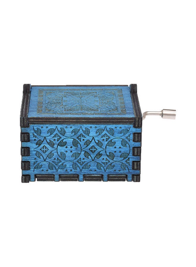 NIBEMINENT Wooden Theme Song Music Box V412 Blue/Black  - Image 3