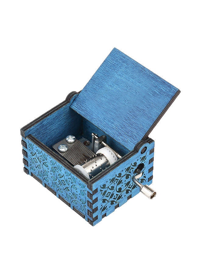 NIBEMINENT Wooden Theme Song Music Box V412 Blue/Black  - Image 4