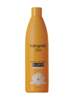 Manzanilla Manzanilla Oro Triple Blonde Shampoo 400ml  - Image 1