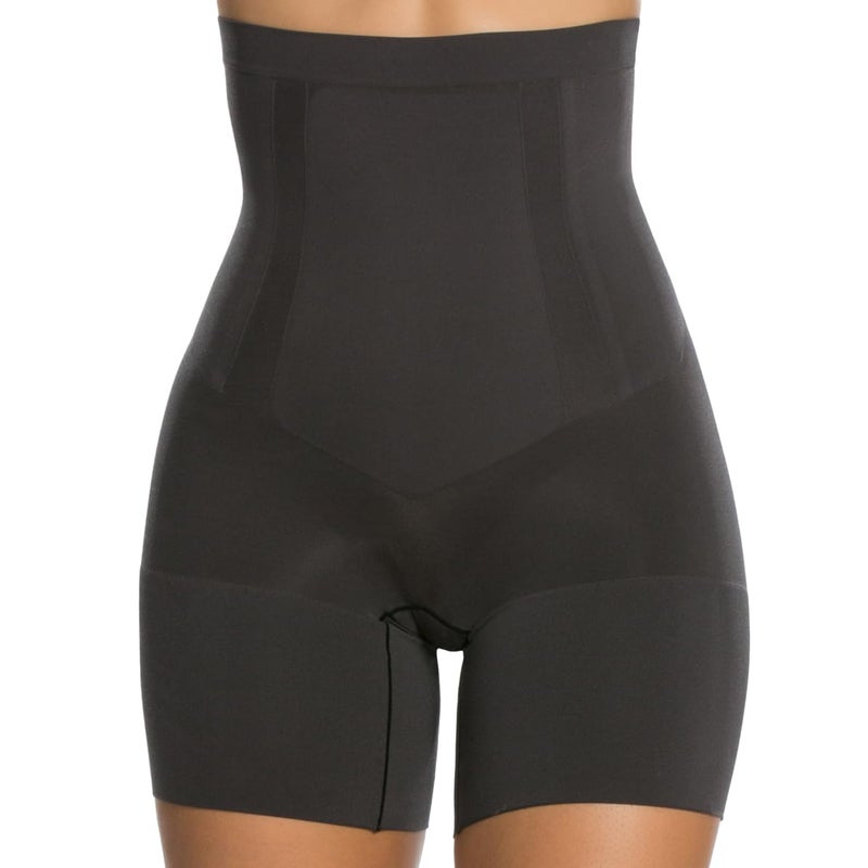 SPANX SPANXsculpt OnCore High-Waisted Mid-Thigh Short - Powerful Sculpting Shapwear for Women - Level 4 Compression - Core Control - Very Black - Medium - Standard - Image 5