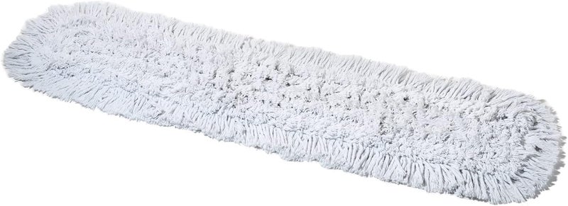 Tidy Tools 48 Inch Commercial Dust Mop Replacement Head – Reusable Cotton Dust Mop Refill for Floor Cleaning and Janitorial Use - Image 1