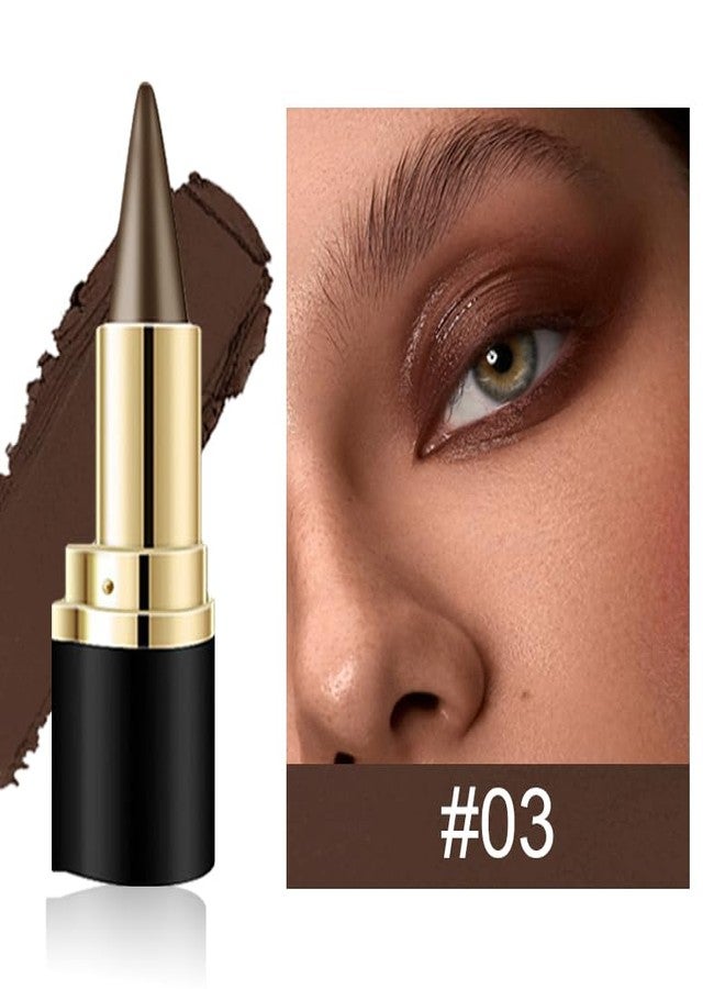 BANGFENG Ultra-Pigmented Brown Eyeliner - delineador de ojos for Bold, Goth-Inspired Looks, Waterproof & Smudge-Proof Formula, Long-Lasting & Intense Color for Dramatic and Smoky Eyes Makeup - Image 2