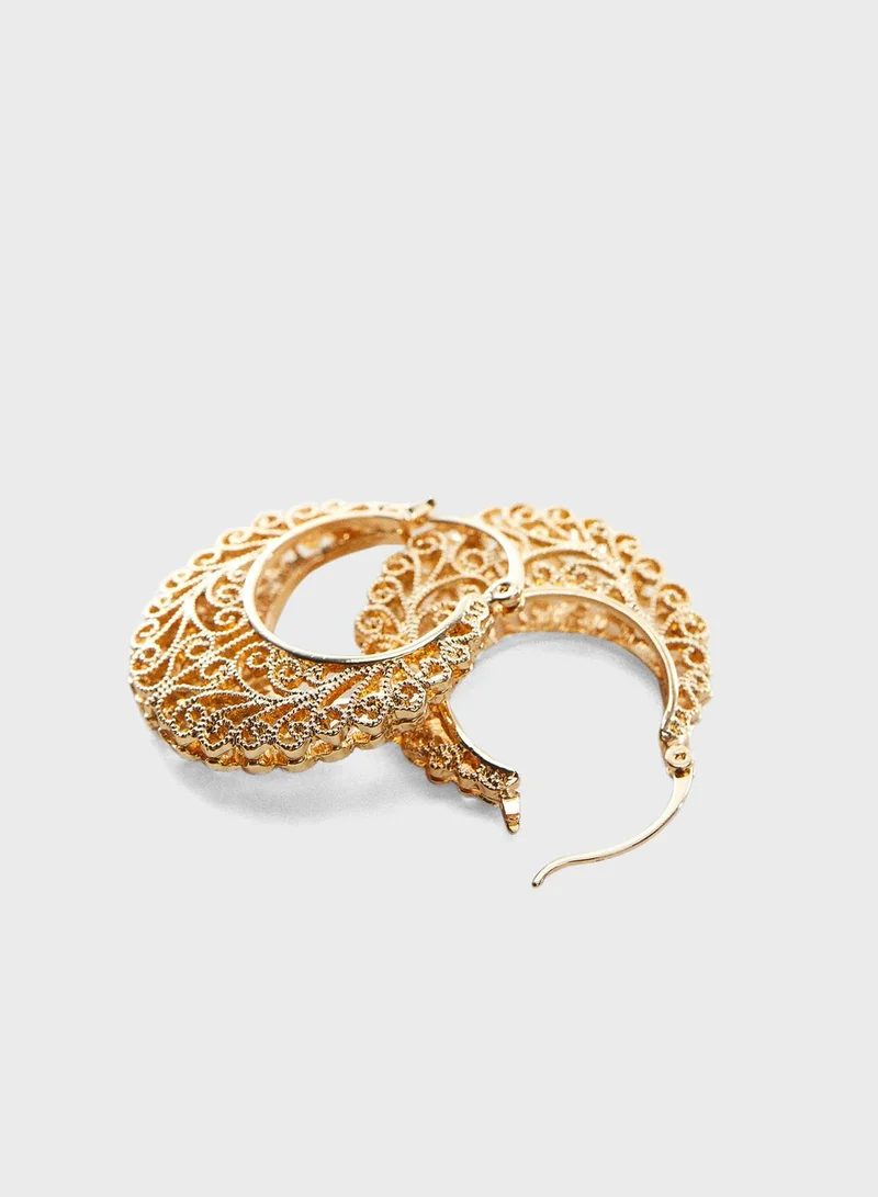 MANGO Guada Earrings