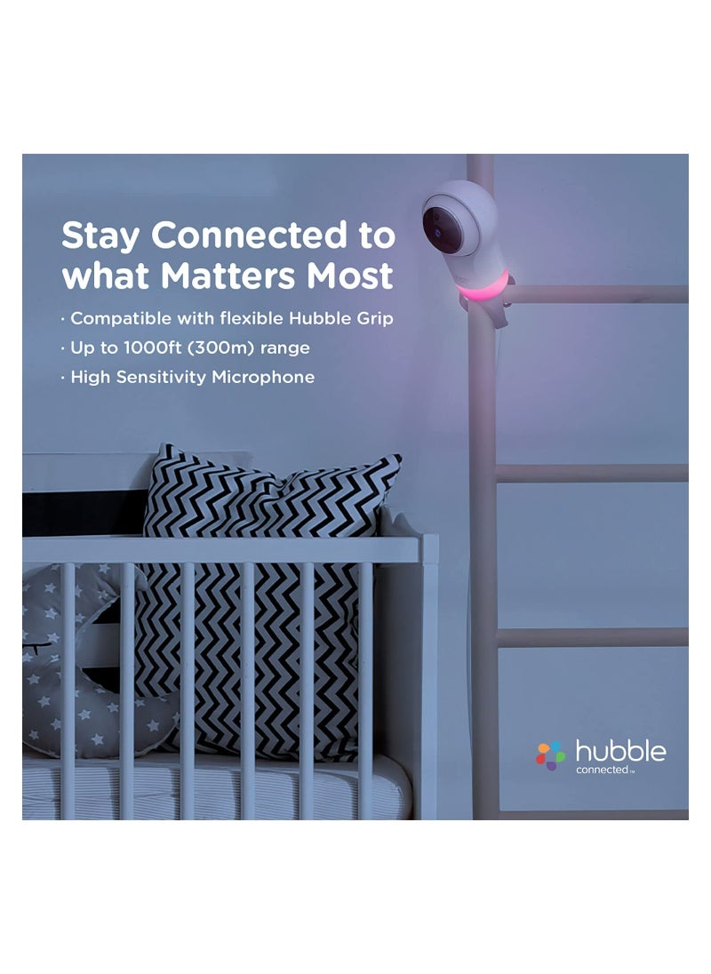 hubble connected - Hubble Connected Nursery Pal Glow Smart Connected, Wi-Fi Enabled Baby Monitor, View from Compatible Smartphone - Image 1