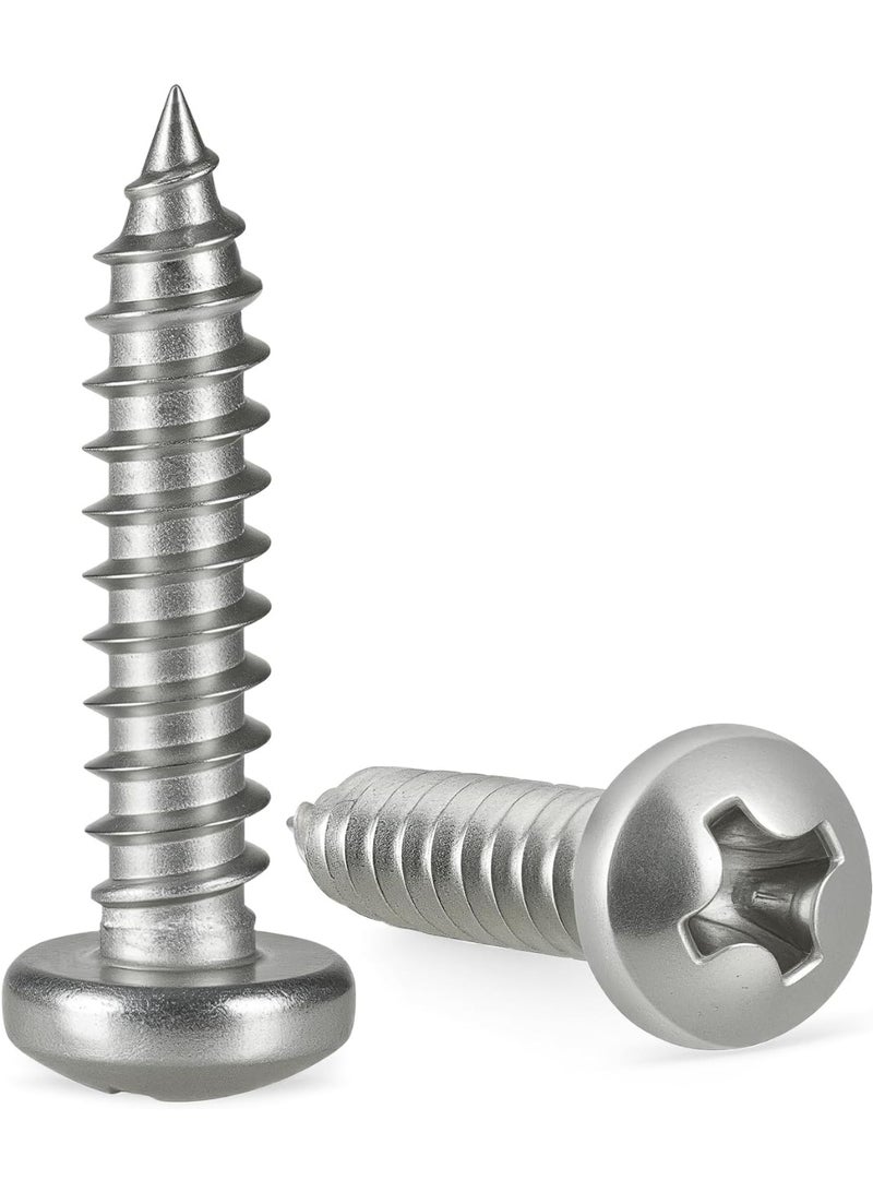 Self Tapping CSK Head Screw 8 X 1"