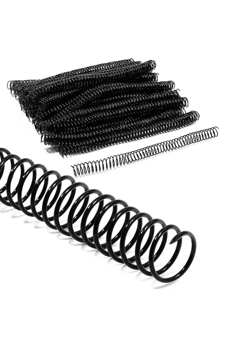 Terabyte PLASTIC BINDING COIL 11MM BLK 1X100 - Image 2