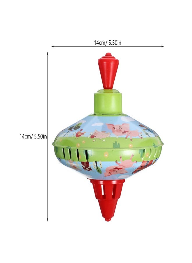 TOYANDONA 1pcs Spinning Tops for Kids: Traditional Metal Spinning Top Toy for Girl Boy Educational Kindergarten Toys Party Favors - Image 5