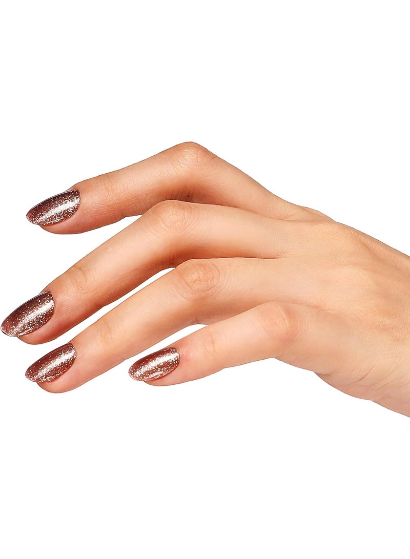 Bluesky Gel Nail Polish Set Duo Tinsel Toast 80544 And Ruby Ritz 80545 Red Gold Glitter Long Lasting Chip Resistant 10 ml Requires Drying Under UV LED Lamp - Image 3