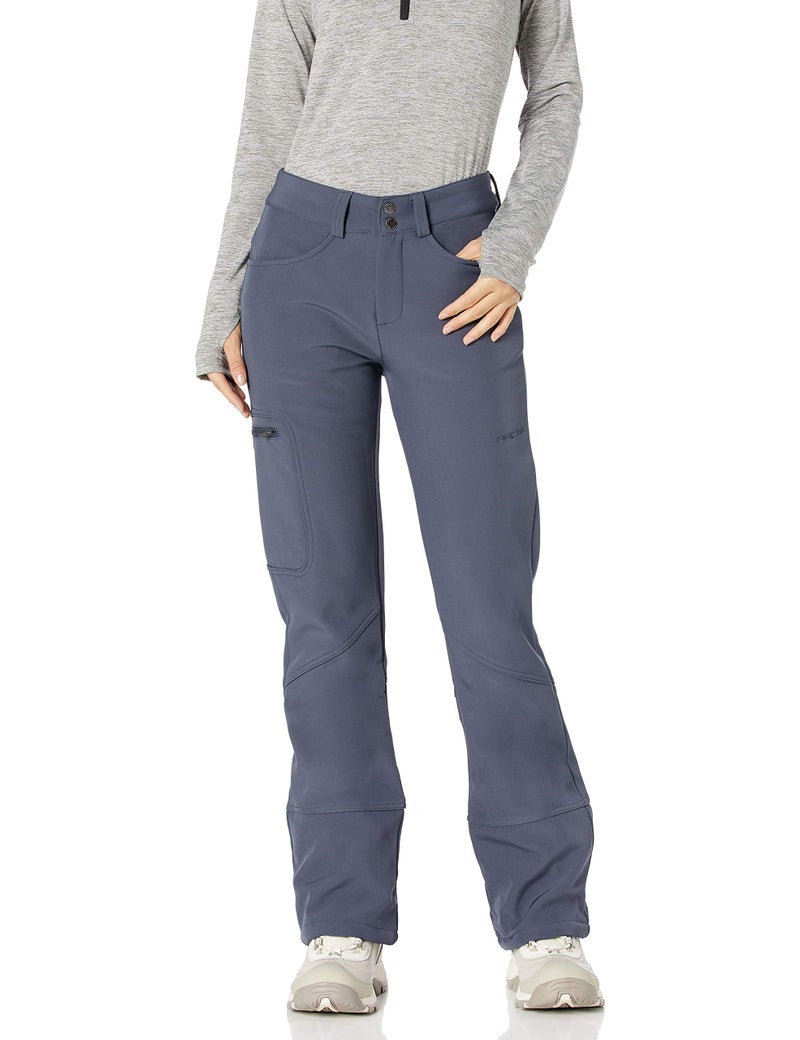 Arctix Women's Sarah Fleece-Lined Softshell Pants, Steel, Medium - Image 4