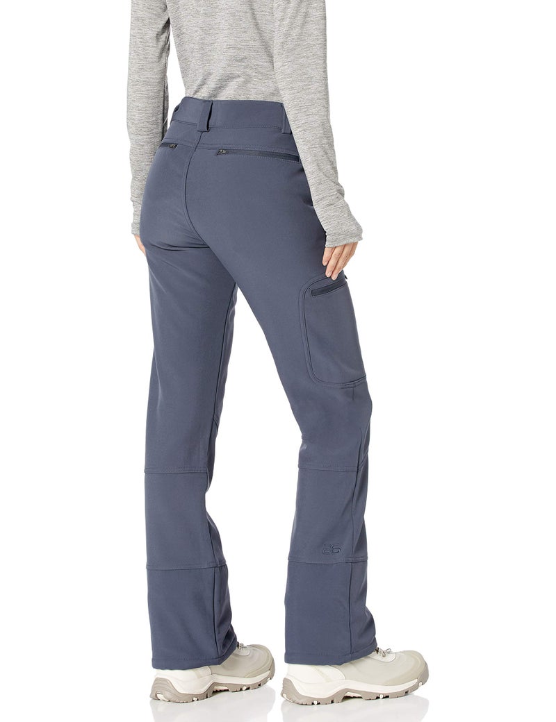 Arctix Women's Sarah Fleece-Lined Softshell Pants, Steel, Medium - Image 2