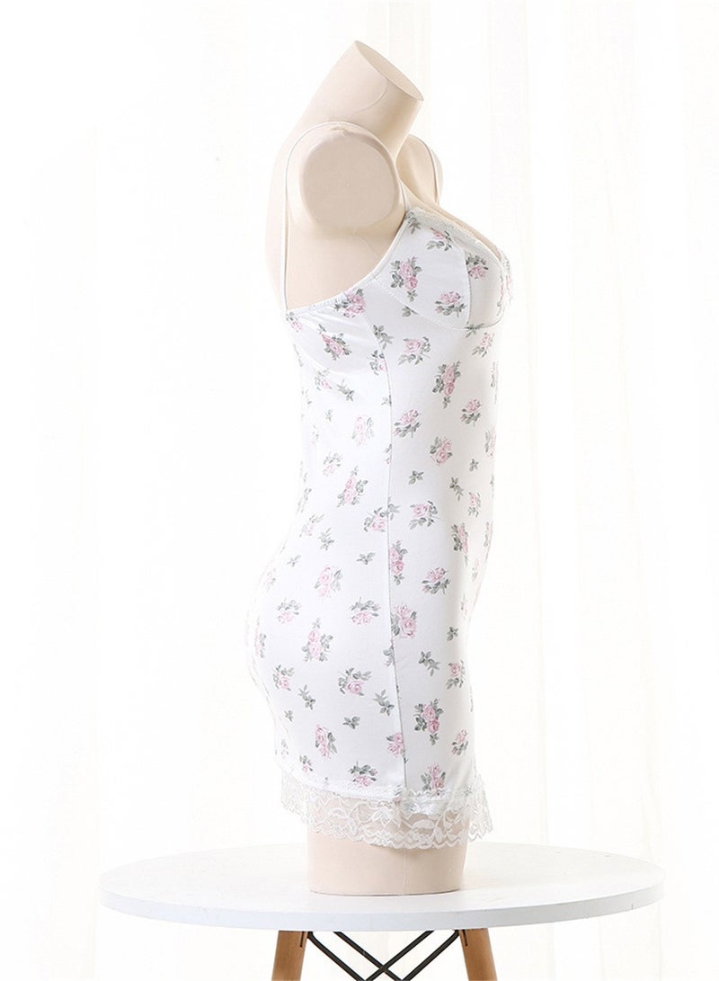Lace spliced strappy hip-hugging pajama skirt - Image 4
