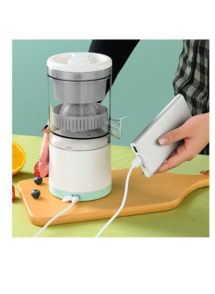 Citrus Juicer Machines Fruit Electric Orange Juicer Squeezer USB Rechargeable Easy Press Lemon Lime Orange Grapefruit Juice Squeezer Easy to Clean fruit juicer  - Image 4