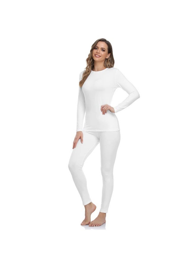 general Thermal Underwear for Women Long Johns with Fleece Lined Base Layer Women Cold Weather Top Bottom - Image 1