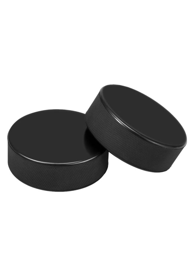 Walmeck 2-Piece Ice Hockey Puck Set 3 x 1inch - Image 1
