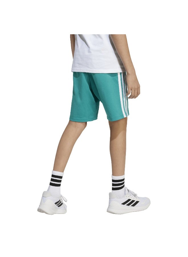 Adidas J 3S Kn Sh 210 Green Training Shorts For Junior 7-8Y - Image 3