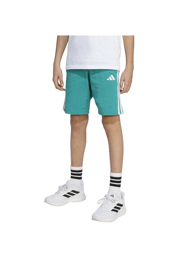 Adidas J 3S Kn Sh 210 Green Training Shorts For Junior 7-8Y - Image 2