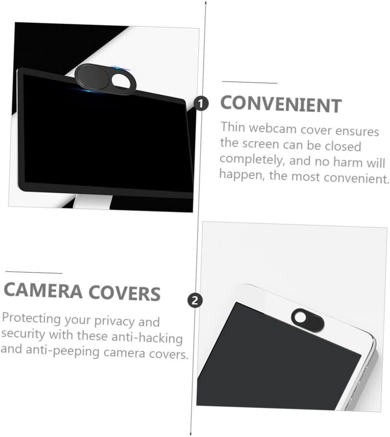 9pcs Webcam Privacy Lens Protector -Peeping for Laptops Mobile Devices Open Close and Compact Personal Privacy - Image 4