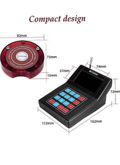Retekess Pager a wireless pager for customers in restaurants and cafes from Retekess, 20 devices + 1 keyboard + 2 charging base  - Image 3